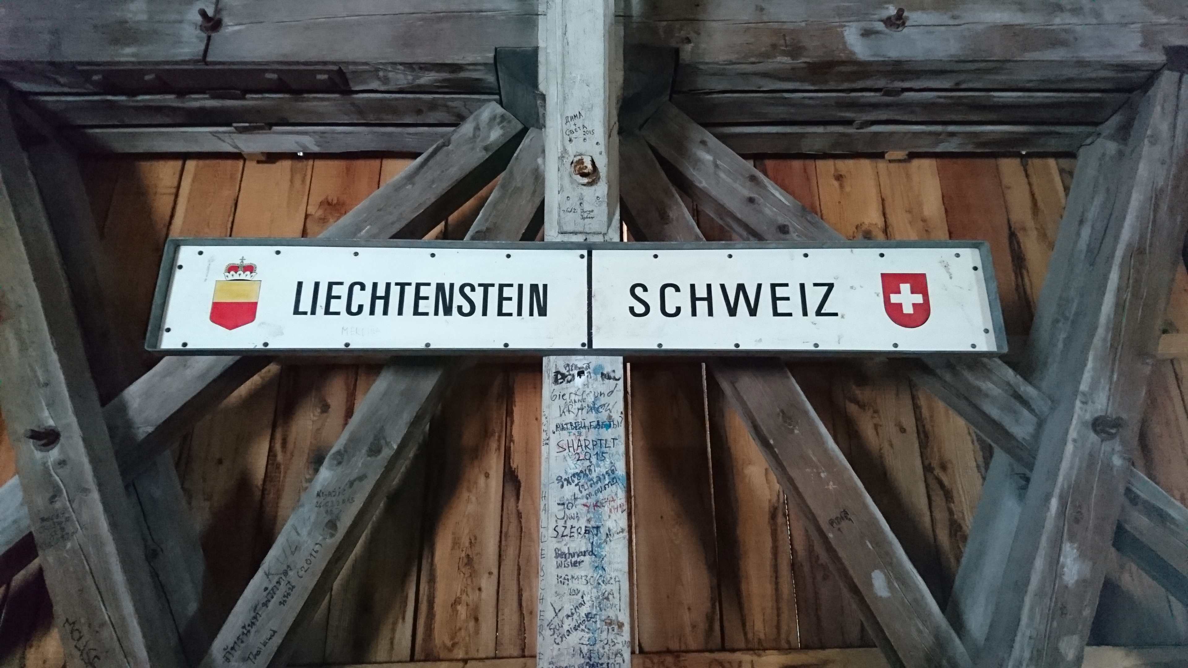 Liechtenstein-Switzerland Border