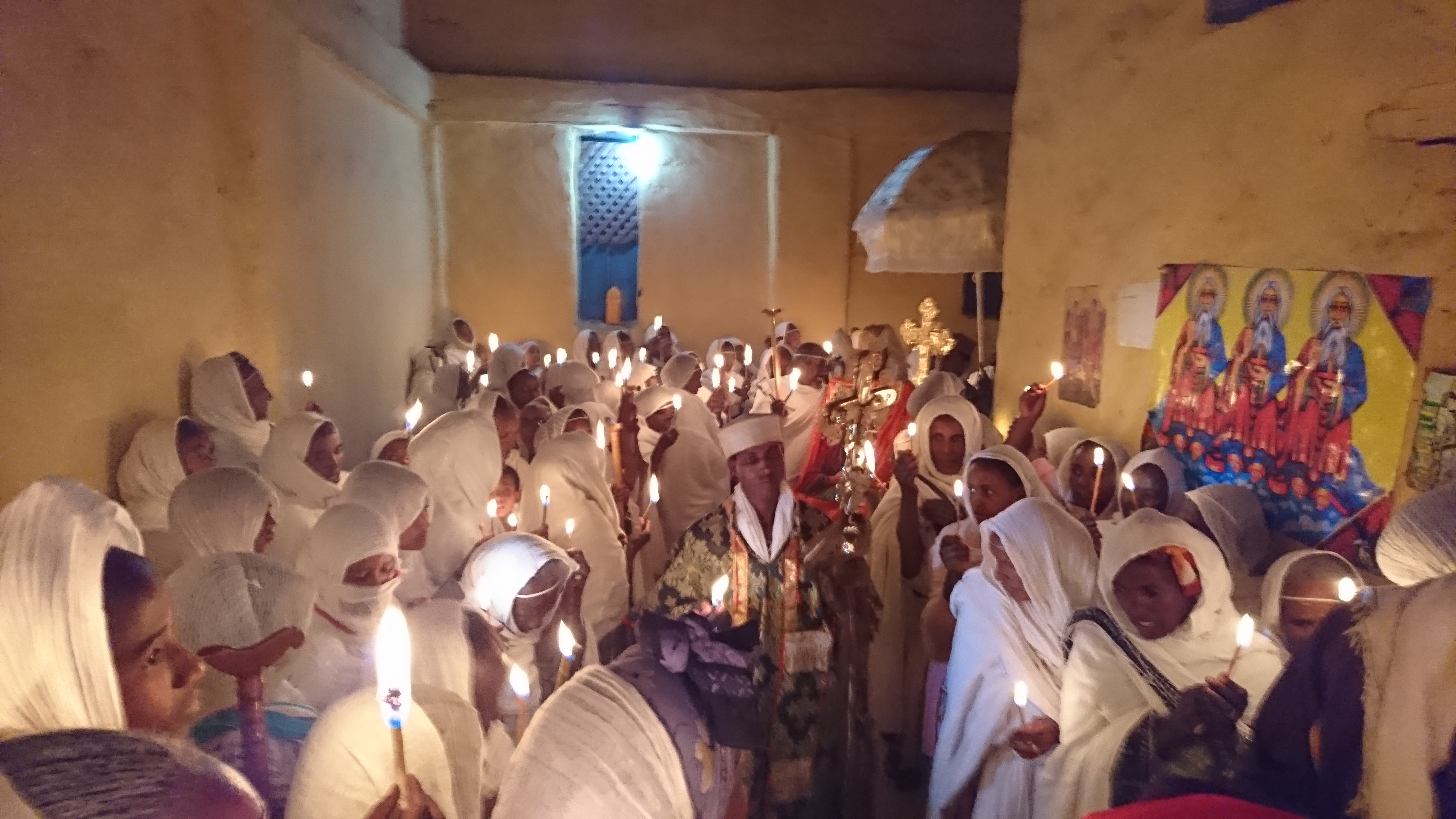 Easter Vigil in Hawzen, Ethiopia